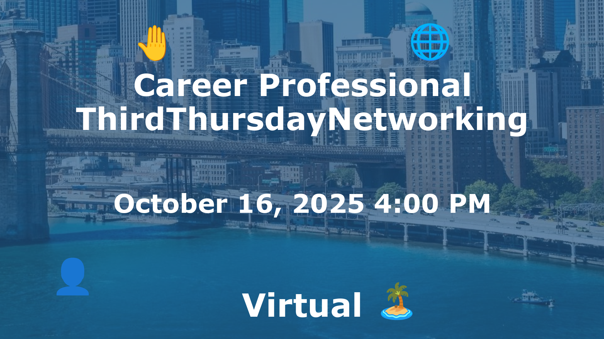 Career Professional ThirdThursdayNetworking  event image